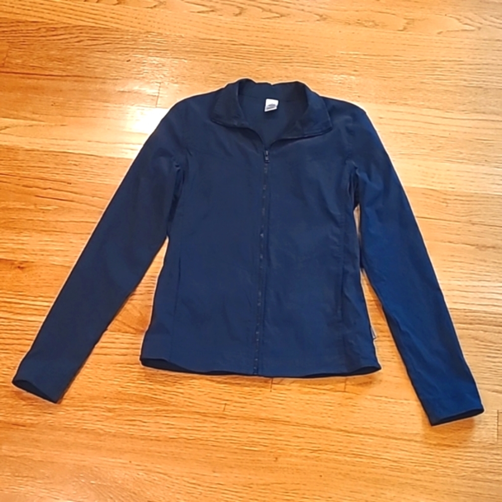 prAna Lightweight Navy Full-zip Jacket